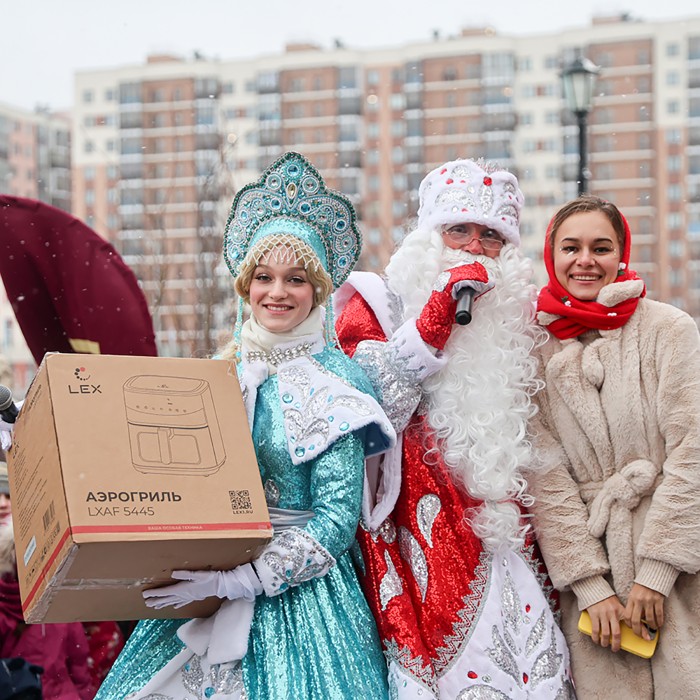 Новогоднее чудо от LEX в ЖК Энфилд