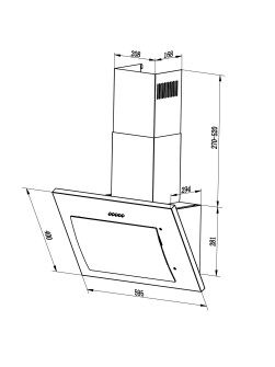 LEX Mika GS 600 White
