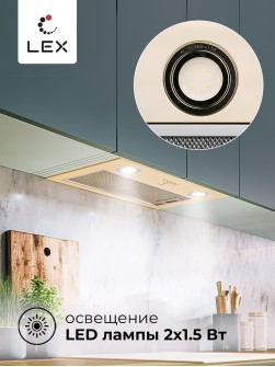 LEX GS BLOC P 600 Ivory Light Белый антик