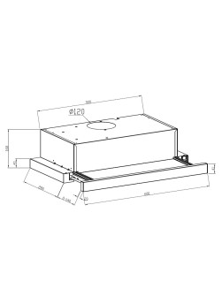LEX Hubble G 2M 600 Ivory Light Белый антик