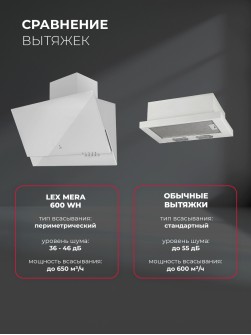 LEX Mera 600 White