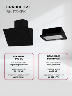 LEX Mera 600 Black