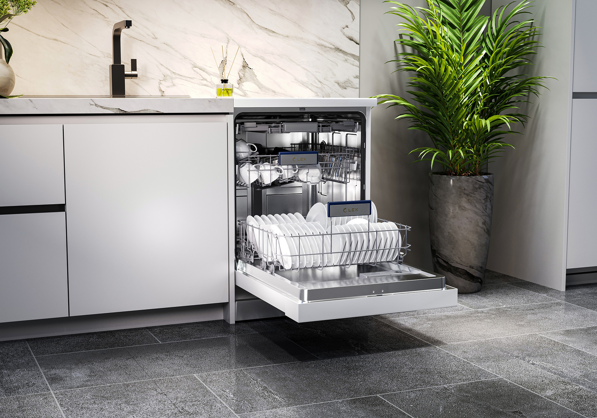 Белый налёт на посуде после посудомоечной машины: это опасно или нормально?